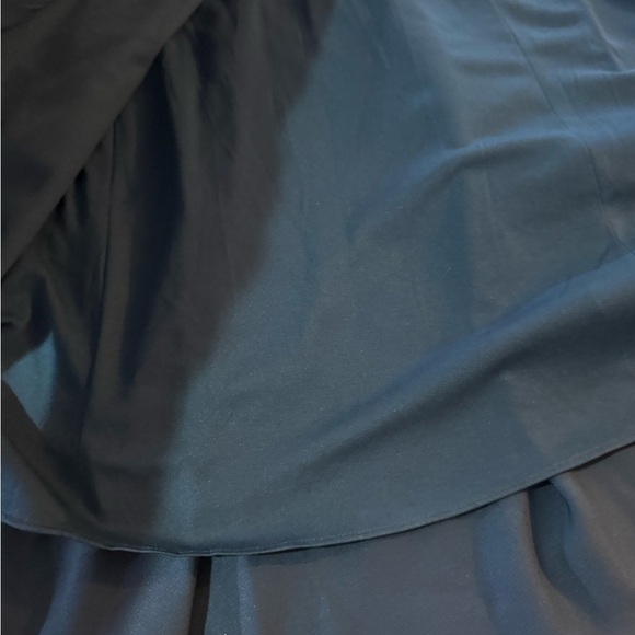 After Six Blue Off-Shoulder Gown - Picture 10 of 11